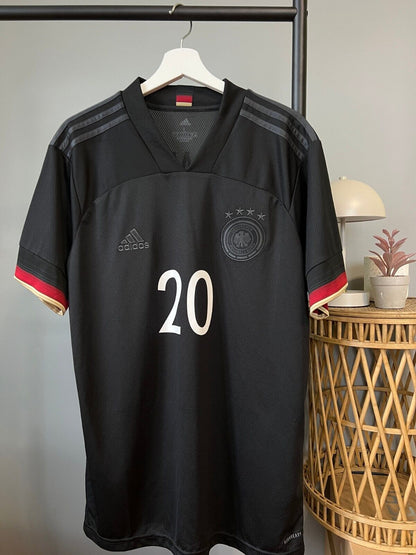 Gnabry Germany Jersey 2020 Away Soccer Shirt EH6117 Adidas Mens Size L