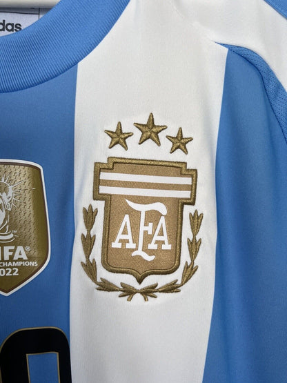 Messi Argentina Jersey 2024 Home Soccer Shirt IP8409 Adidas Mens Size M