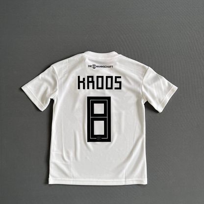 Kroos Germany Jersey 2018 2019 Home Football Shirt Trikot Adidas Boys Size XS