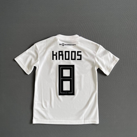 Kroos Germany Jersey 2018 2019 Home Football Shirt Trikot Adidas Boys Size XS