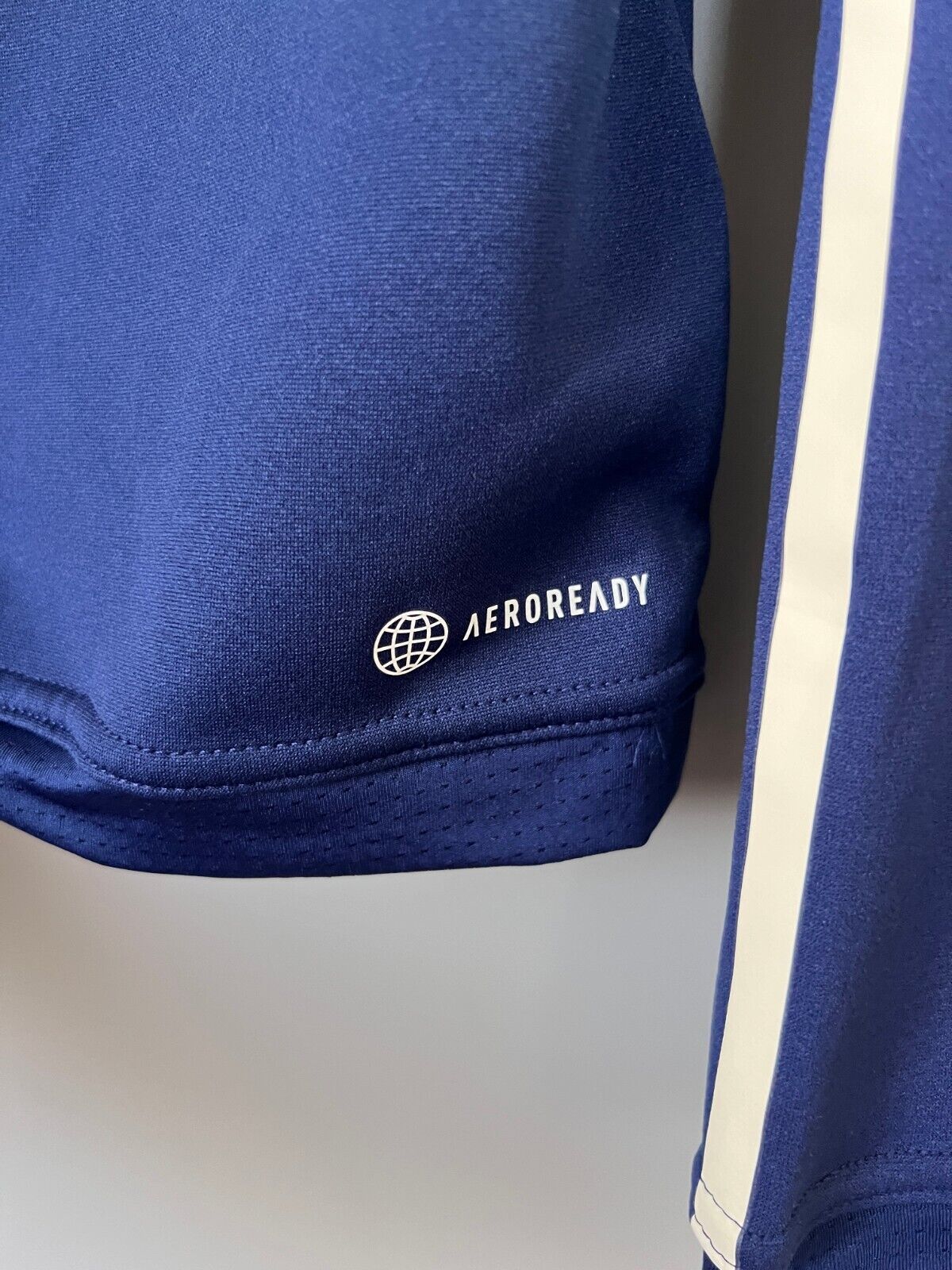 Italy Training Top Football Soccer Jacket - Blue Adidas Women Size L