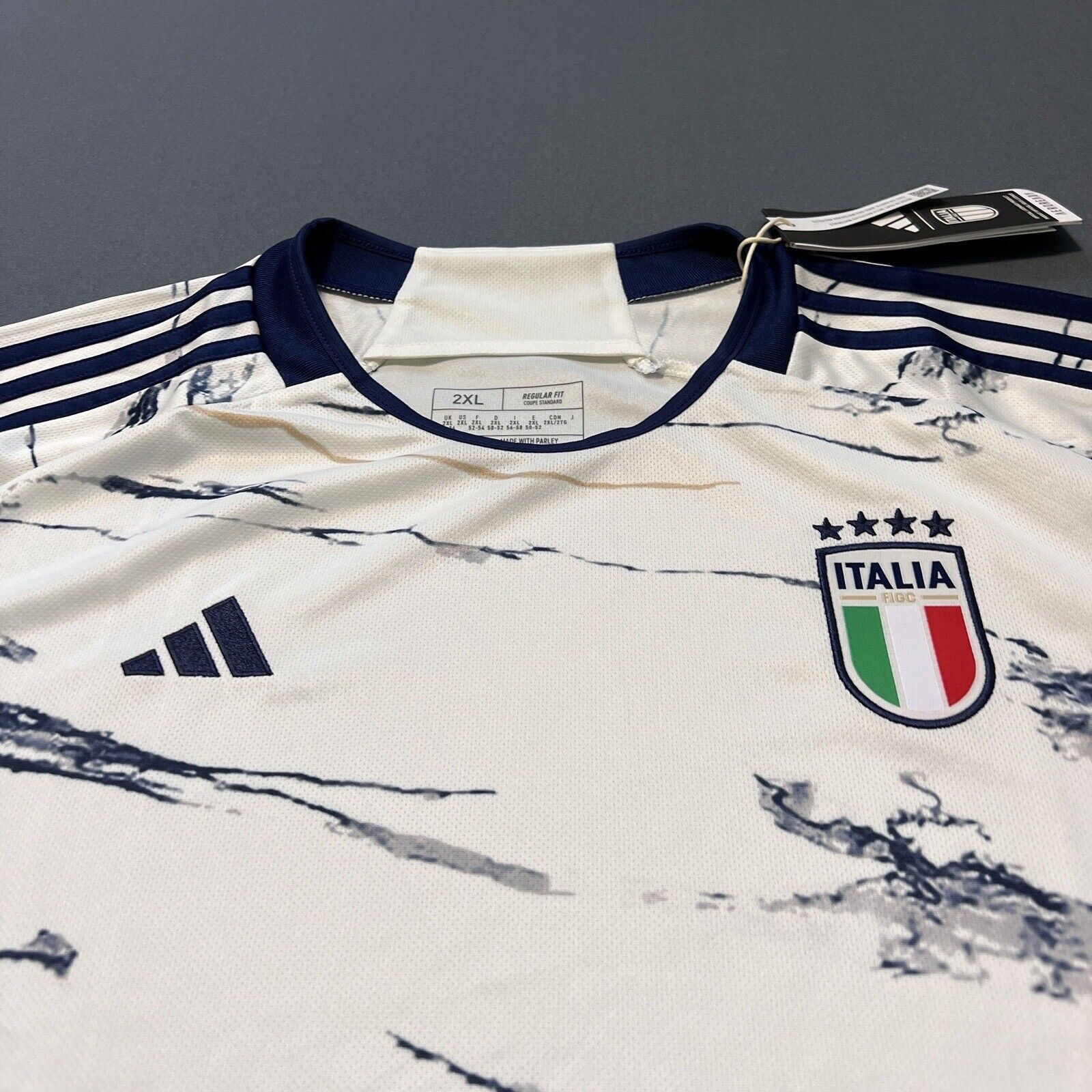 Italy Jersey Team 2023 Away Womens Soccer Football Shirt Adidas HT1615 Size 2XL