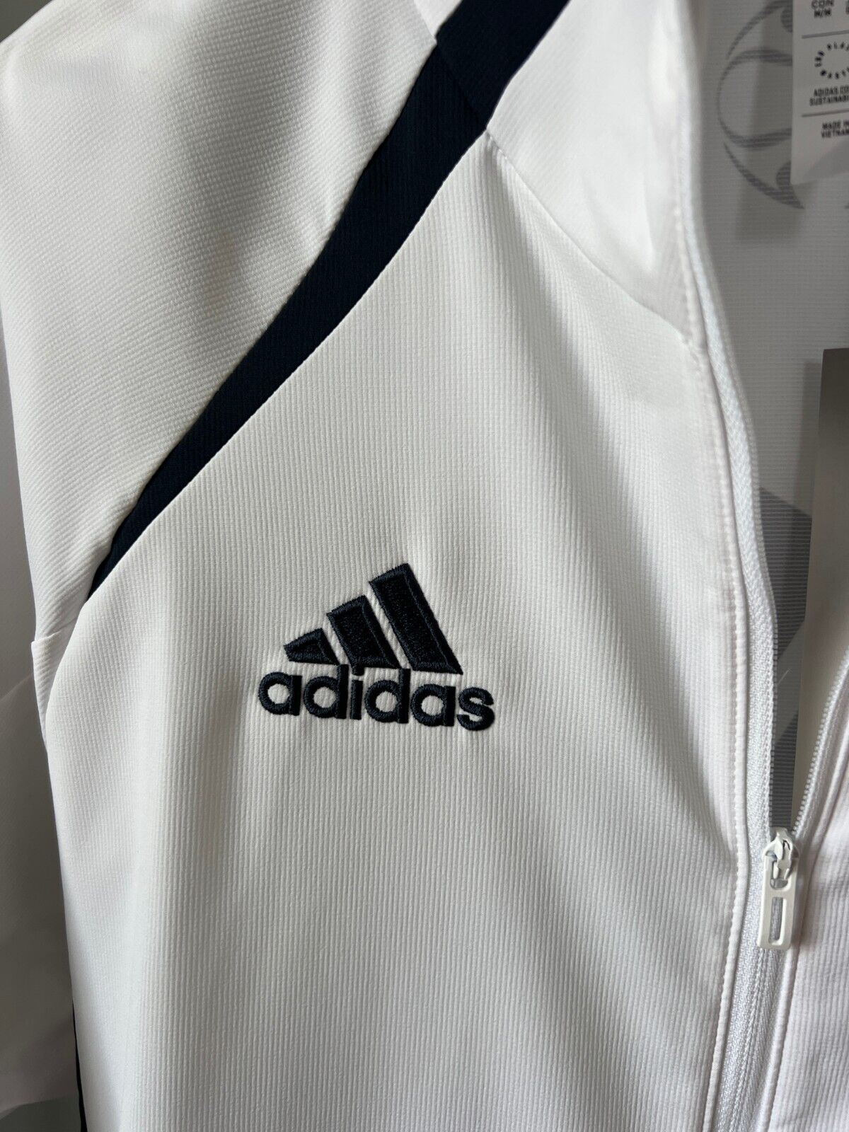 Real Madrid Teamgeist Jacket 2006 x 2021 White Soccer Adidas HA2537 Mens Size M
