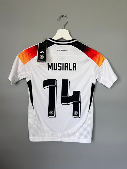 Musiala Germany Jersey 2024 Home Soccer Football Adidas DFB IP6130 Boys Size S