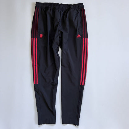 Manchester United Pants Woven Mens Soccer Football HG6041 Adidas Size L