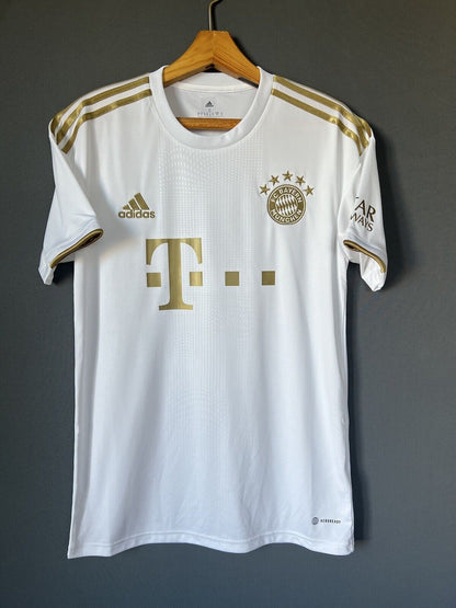 Gnabry Bayern Munich Jersey 2022-2023 Away Mens Soccer Shirt Size S Adidas