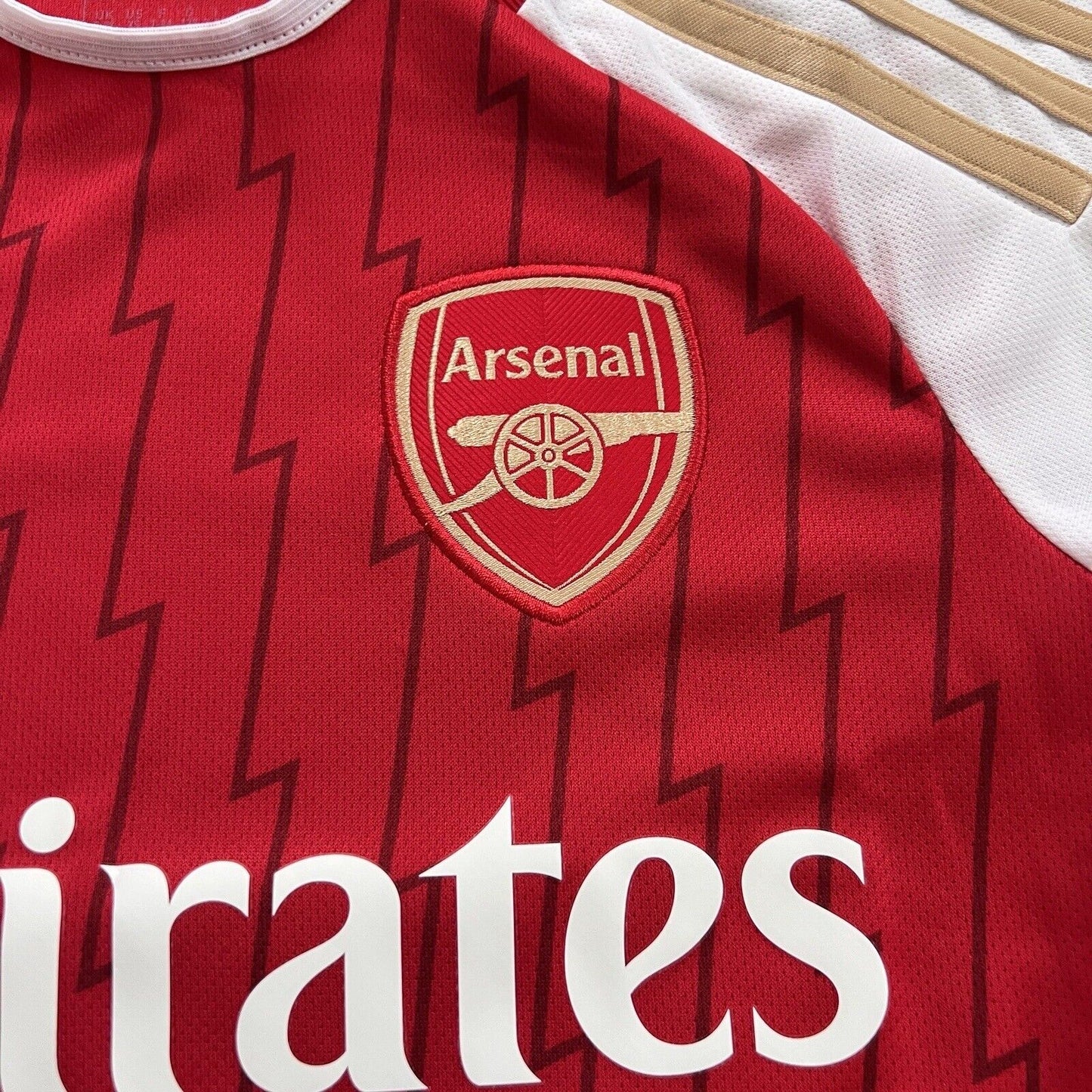 Martinelli Arsenal Jersey 23/24 Home Soccer Shirt HZ2133 Adidas Boys Size XS