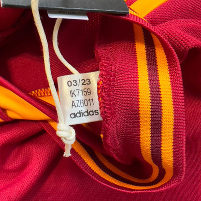 Roma Jersey 2023/24 Home Soccer Football Shirt Adidas IK7159 Womens Size 2XS
