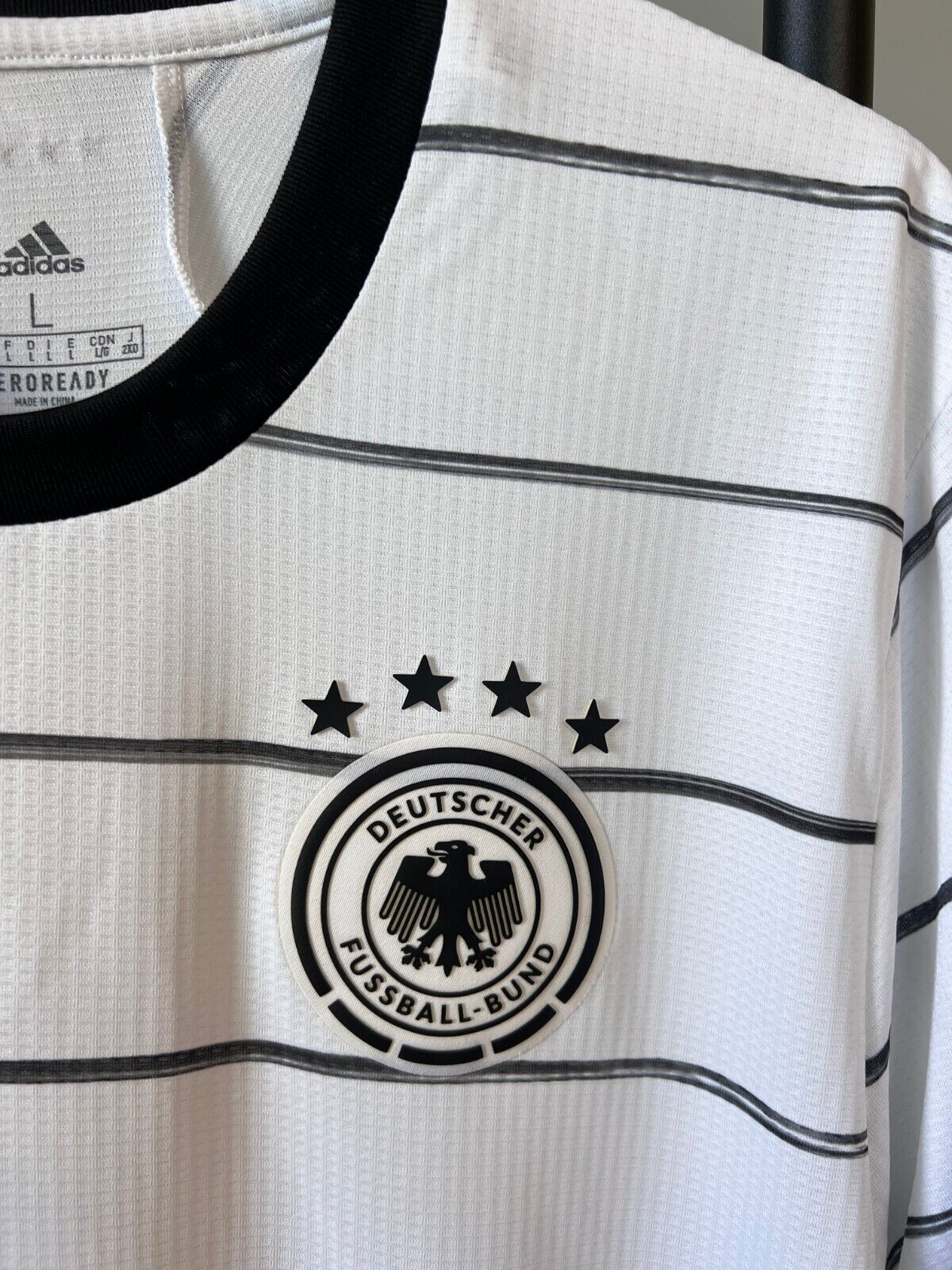 Germany Jersey 2020 Home Player Issue Football Shirt Adidas EH6104 Mens Size L