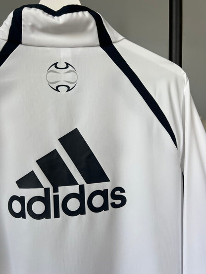 Real Madrid Teamgeist Jacket 2006 x 2021 White Soccer Adidas HA2537 Mens Size M