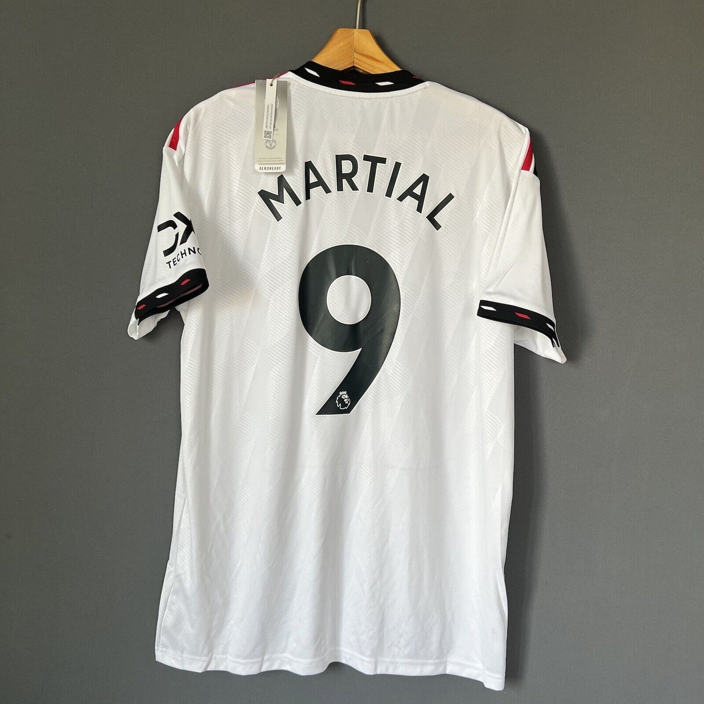 Martial Manchester United Jersey 2022/23 Away Adidas H13880 Football Shirt Large