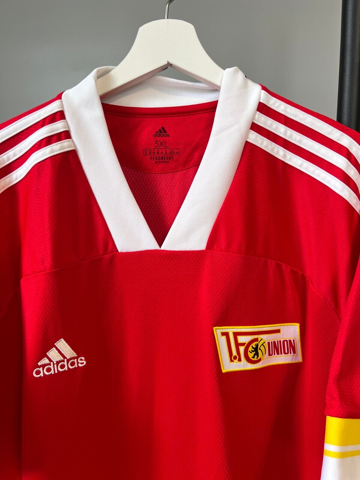1. FC Union Berlin Jersey 20/21 Home Soccer Football Shirt Adidas Size 3XL Mens