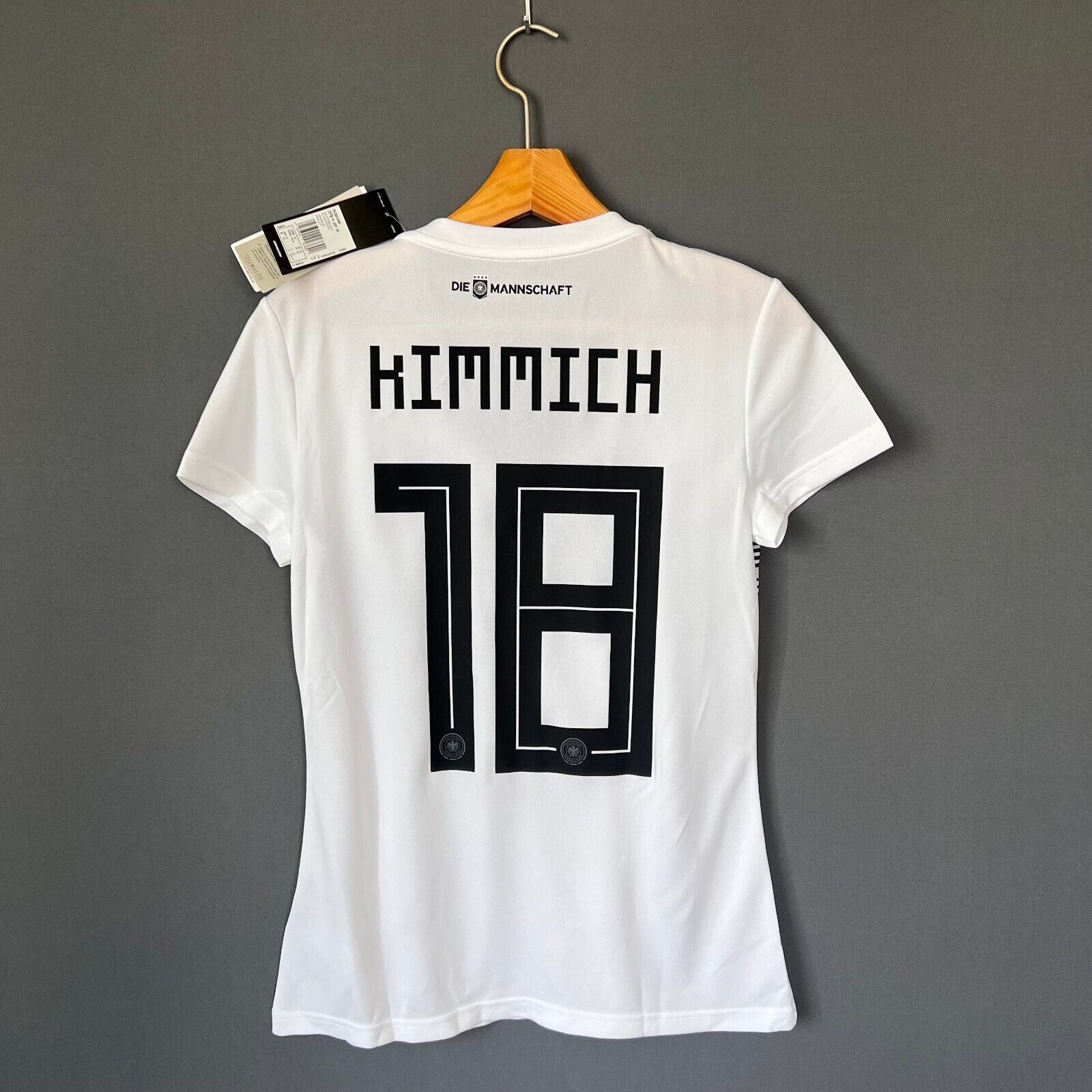Kimmich Germany Jersey 18/19 Home Women Football Soccer Shirt Sz M BQ8396 Adidas