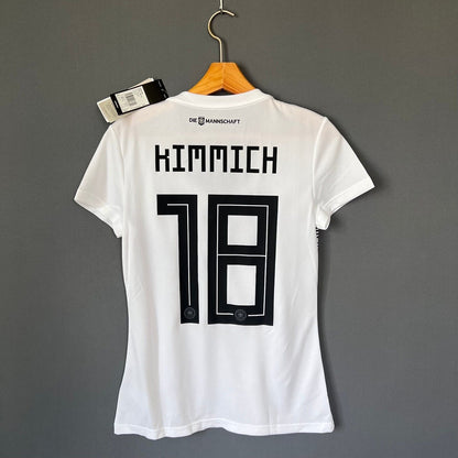Kimmich Germany Jersey 18/19 Home Women Football Soccer Shirt Sz M BQ8396 Adidas