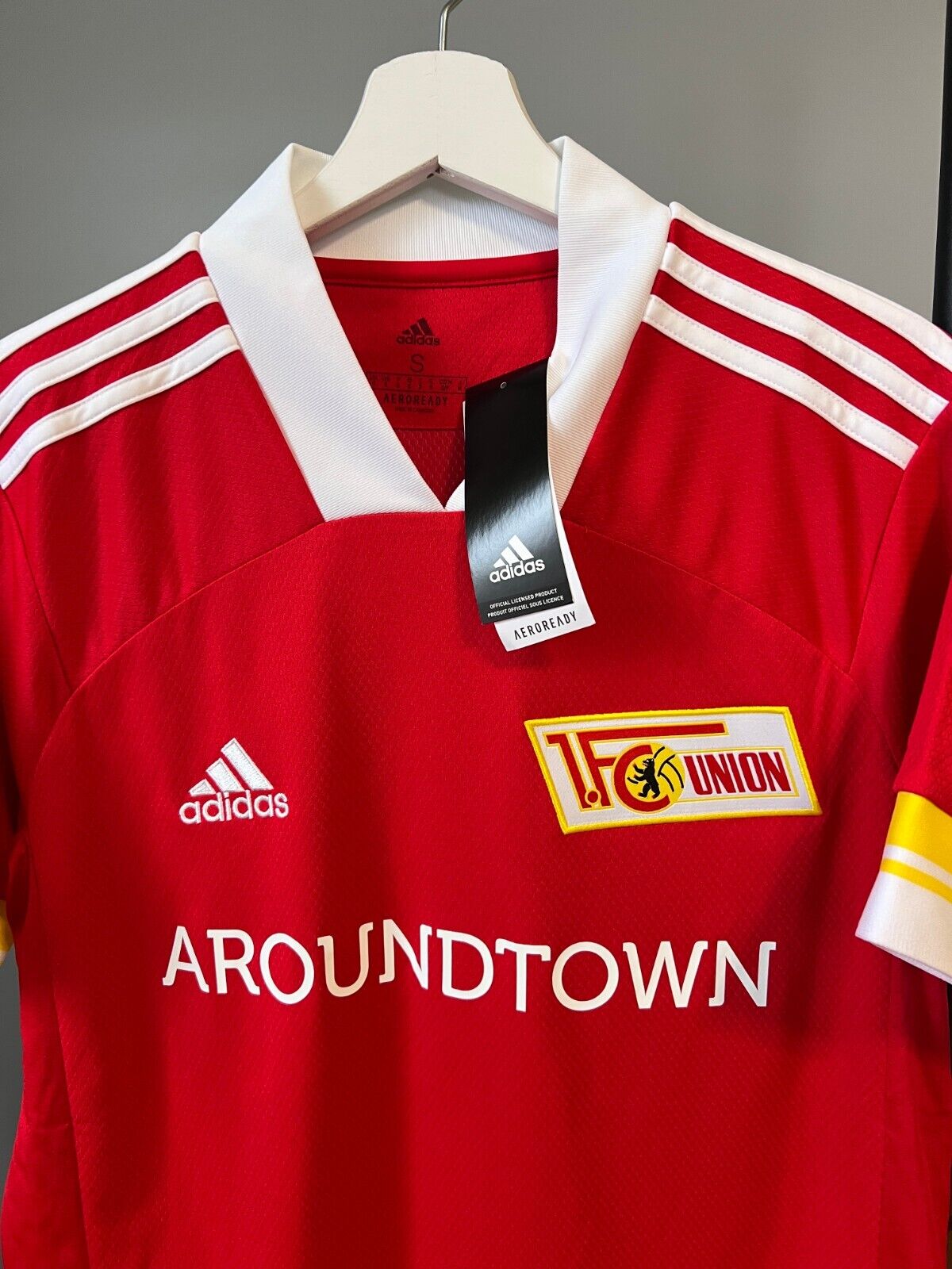 1. FC Union Berlin Jersey 20/21 Home Soccer Football Shirt Adidas Size S Mens