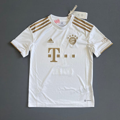 Gnabry Bayern Munich Jersey 22-23 Away Boys Soccer Shirt Size M HI3880 Adidas
