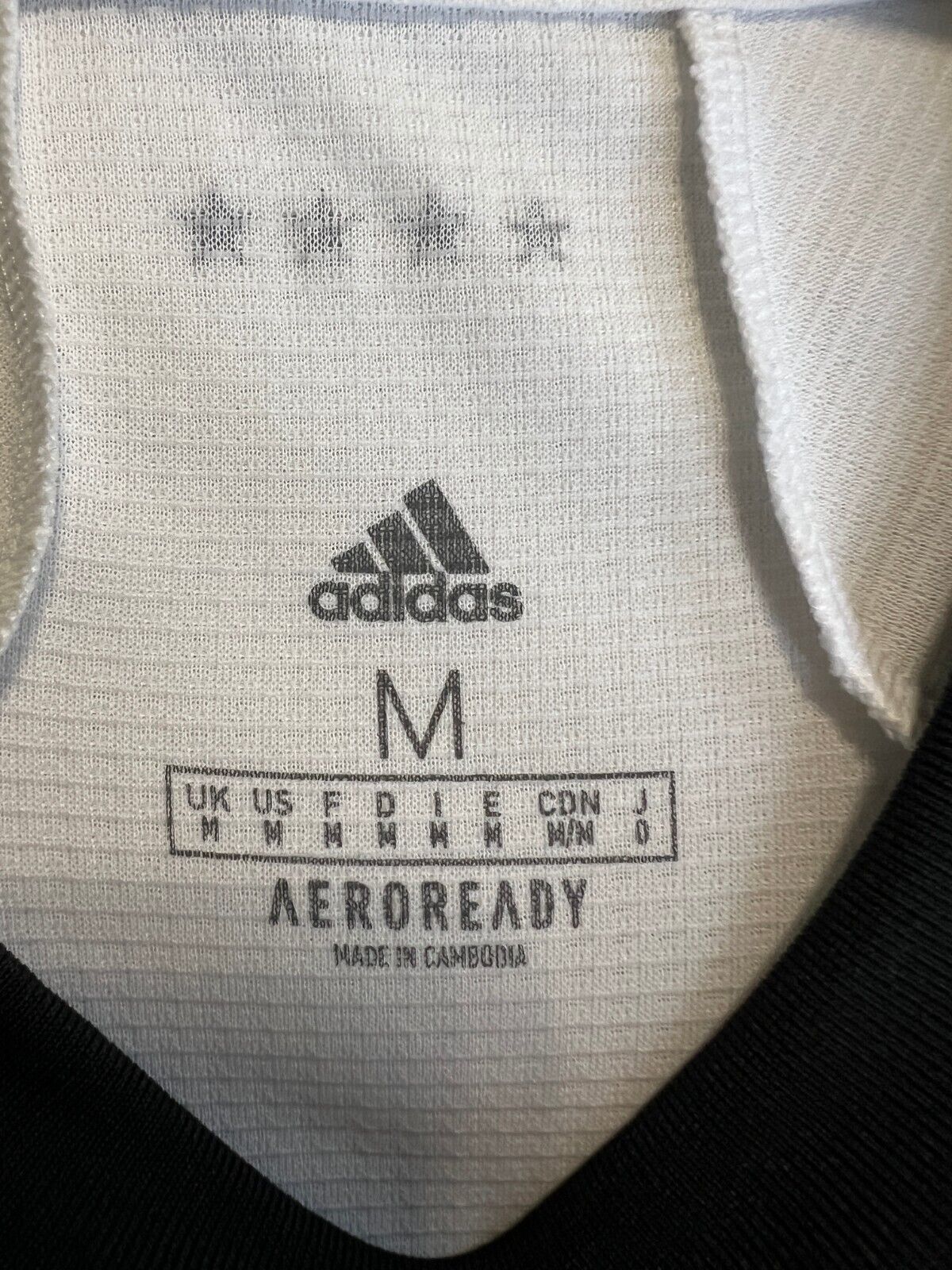 Germany Jersey 2020 Home Player Issue Soccer Shirt Adidas EH6104 Mens Size M