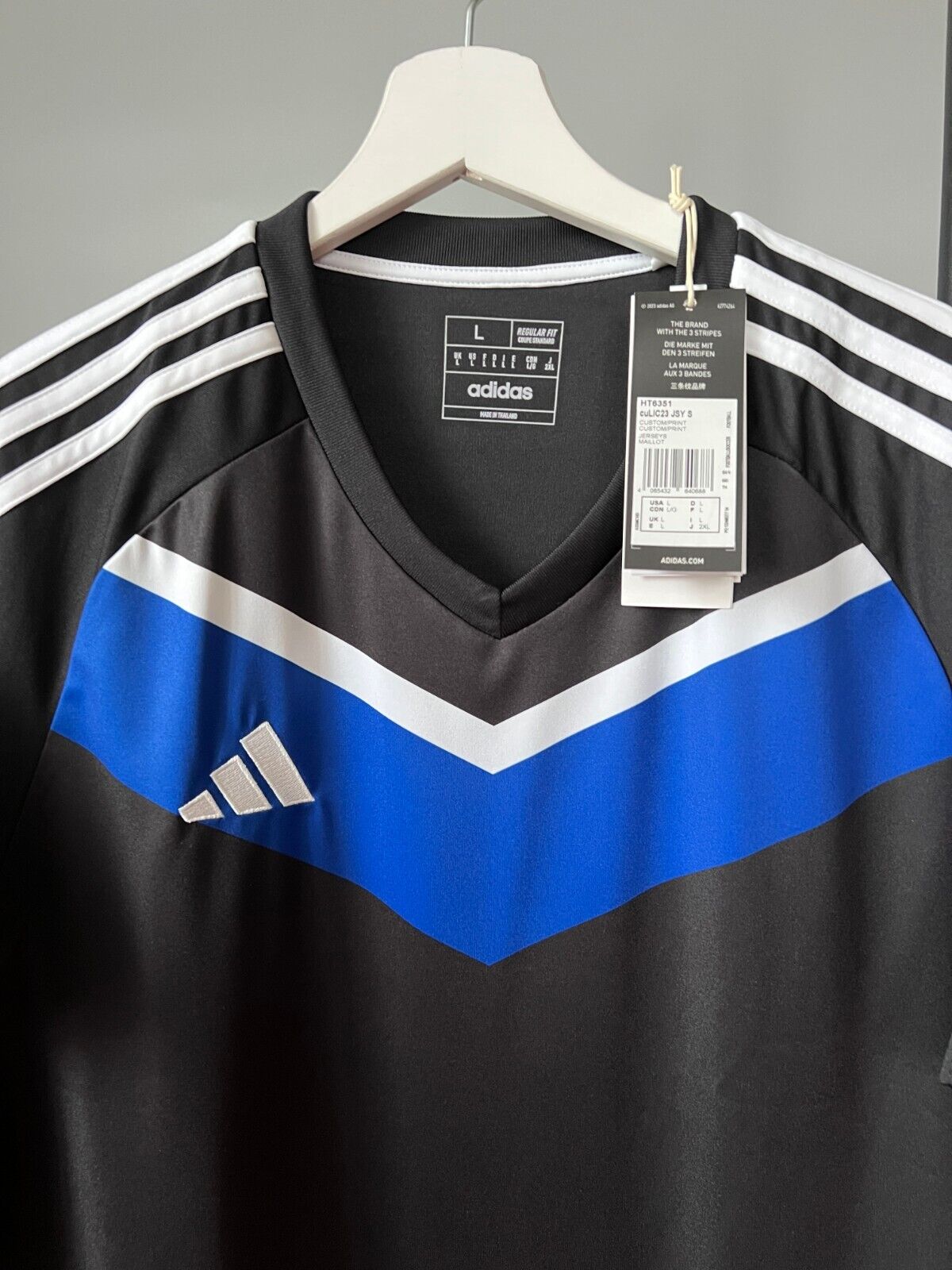 Adidas Jersey Training Soccer Football Shirt Adidas Mens Size L