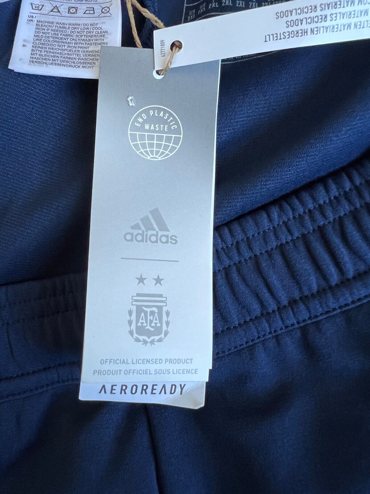 Argentina Tiro 23 Training Pants Blue Soccer Adidas HF3914 Mens Size 2XL