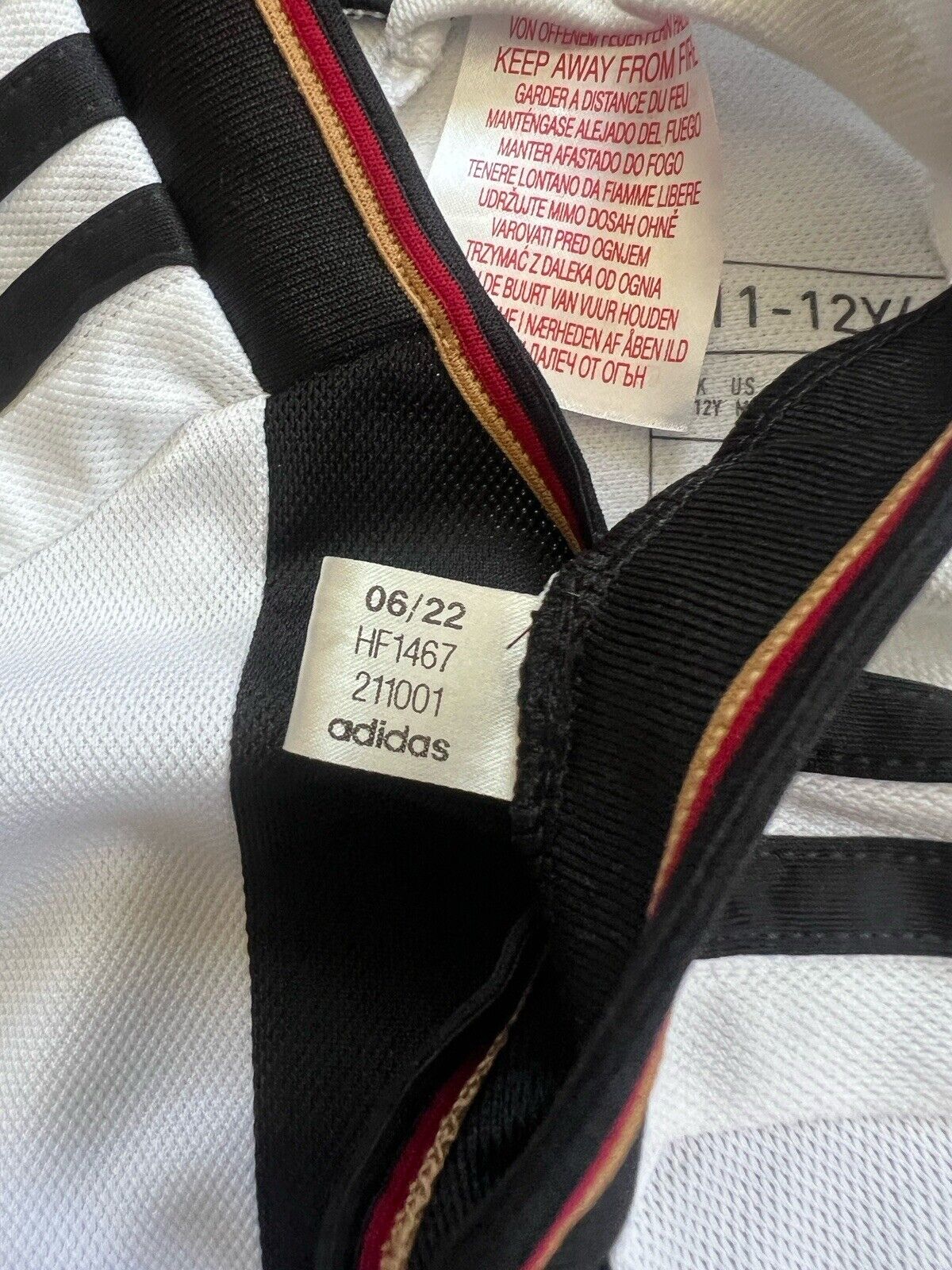 Germany Jersey 2023 Home Soccer Football Shirt Adidas HF1467 Boys Size M