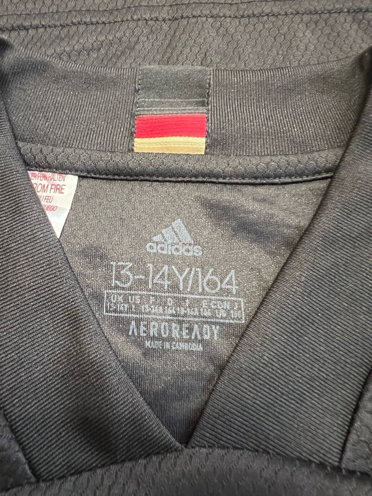 Germany Jersey 2019-21 Away Soccer Football Shirt Adidas EH6114 Boys Size L
