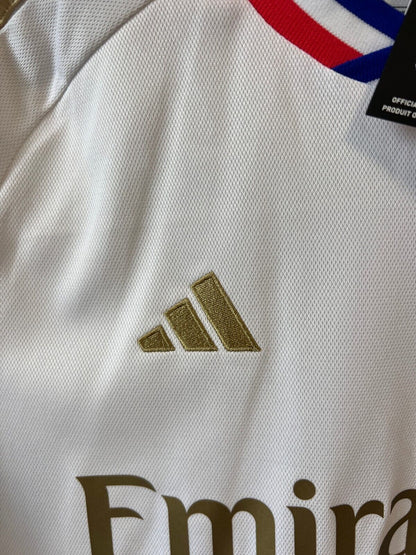 Olympique Lyonnais 23/24 Home Jersey Soccer Football Shirt Adidas Size XL Boys