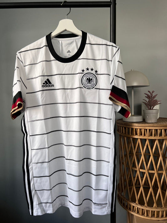 Germany Jersey 2020 Home Soccer Football Shirt Adidas EH6105 Mens Size M