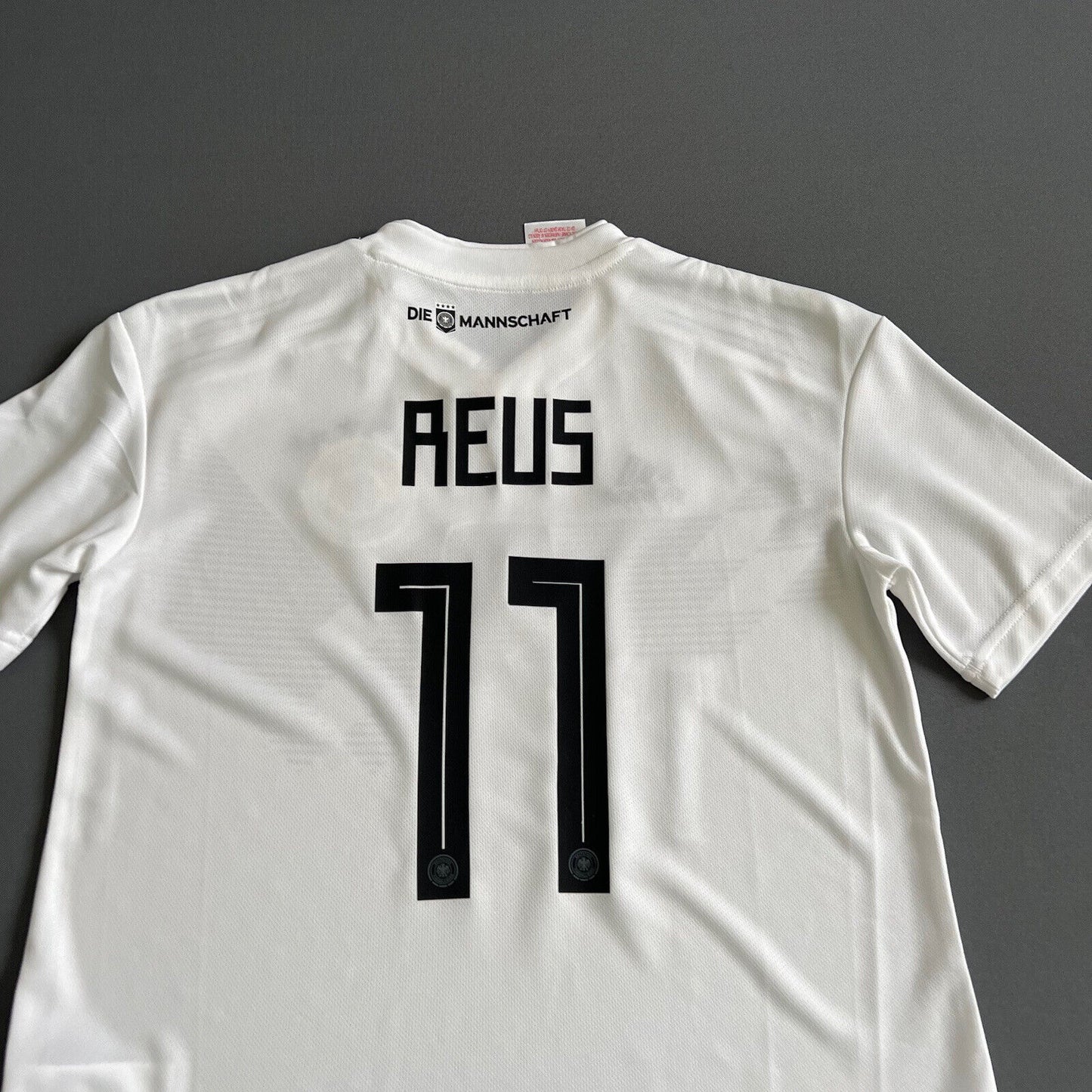 Reus Germany Jersey 2018 2019 Home  Football Shirt Trikot Adidas Boys Size M