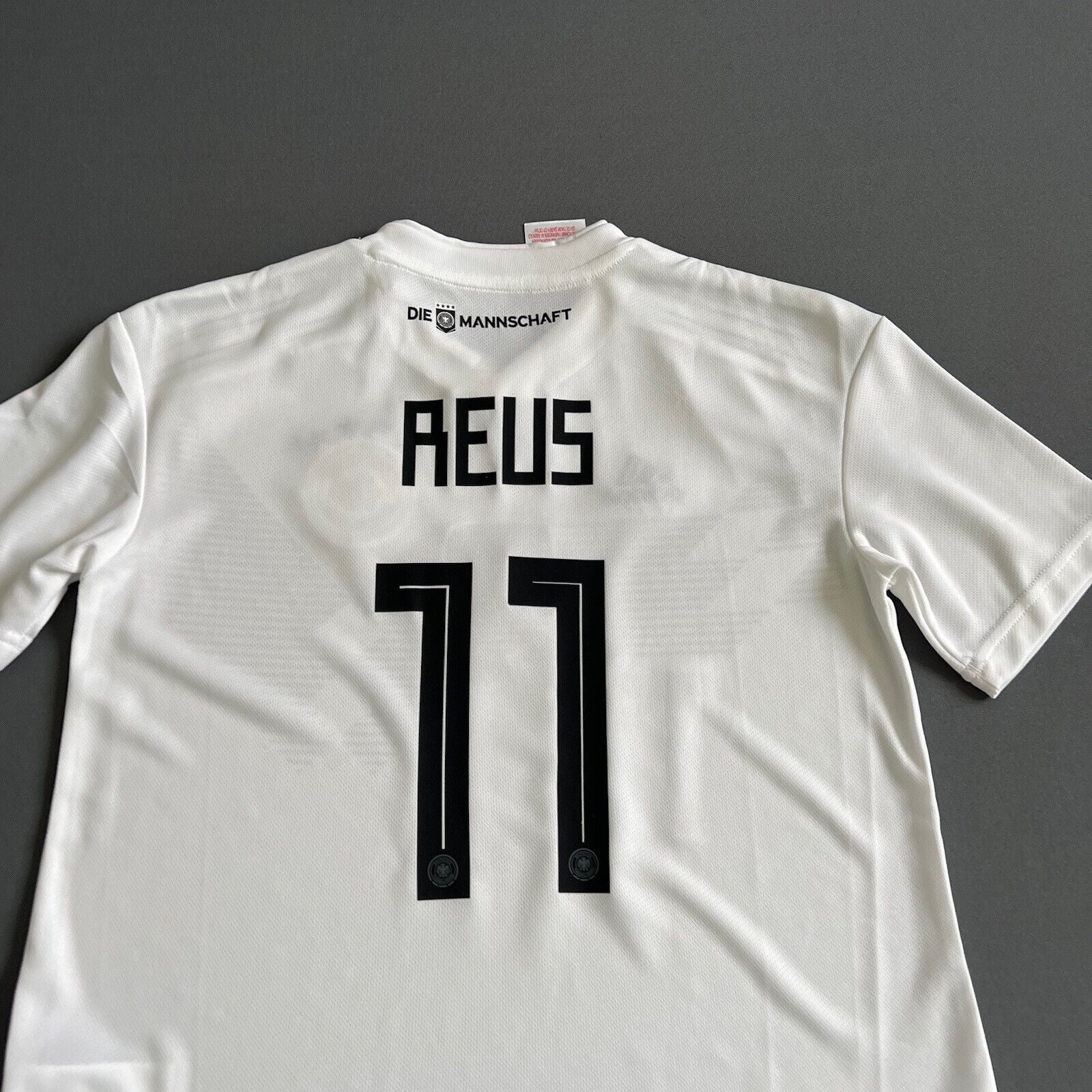 Reus Germany Jersey 2018 2019 Home  Football Shirt Trikot Adidas Boys Size M
