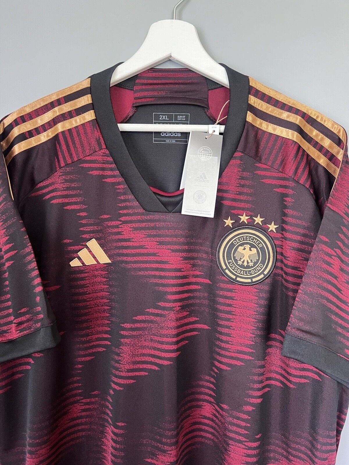 Germany Jersey 2023 Away Football Soccer Shirt HJ9604 Adidas Mens Size XXL