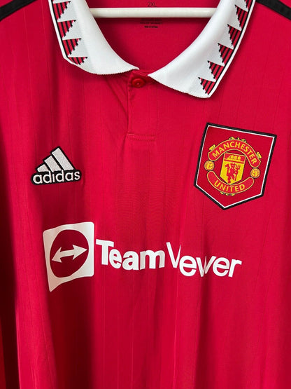 Manchester United Jersey 22/23 Home Football Shirt H13881 Adidas Mens Size 2XL