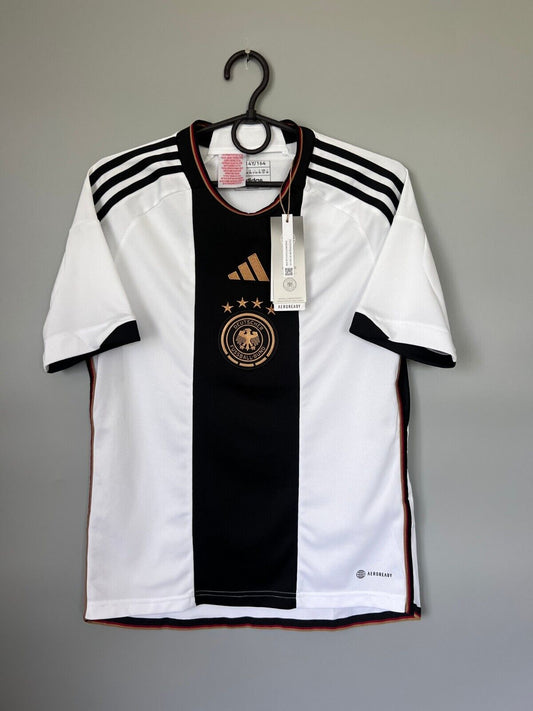 Germany Jersey 2023 Home Soccer Football Shirt Adidas HF1467 Boys Size L
