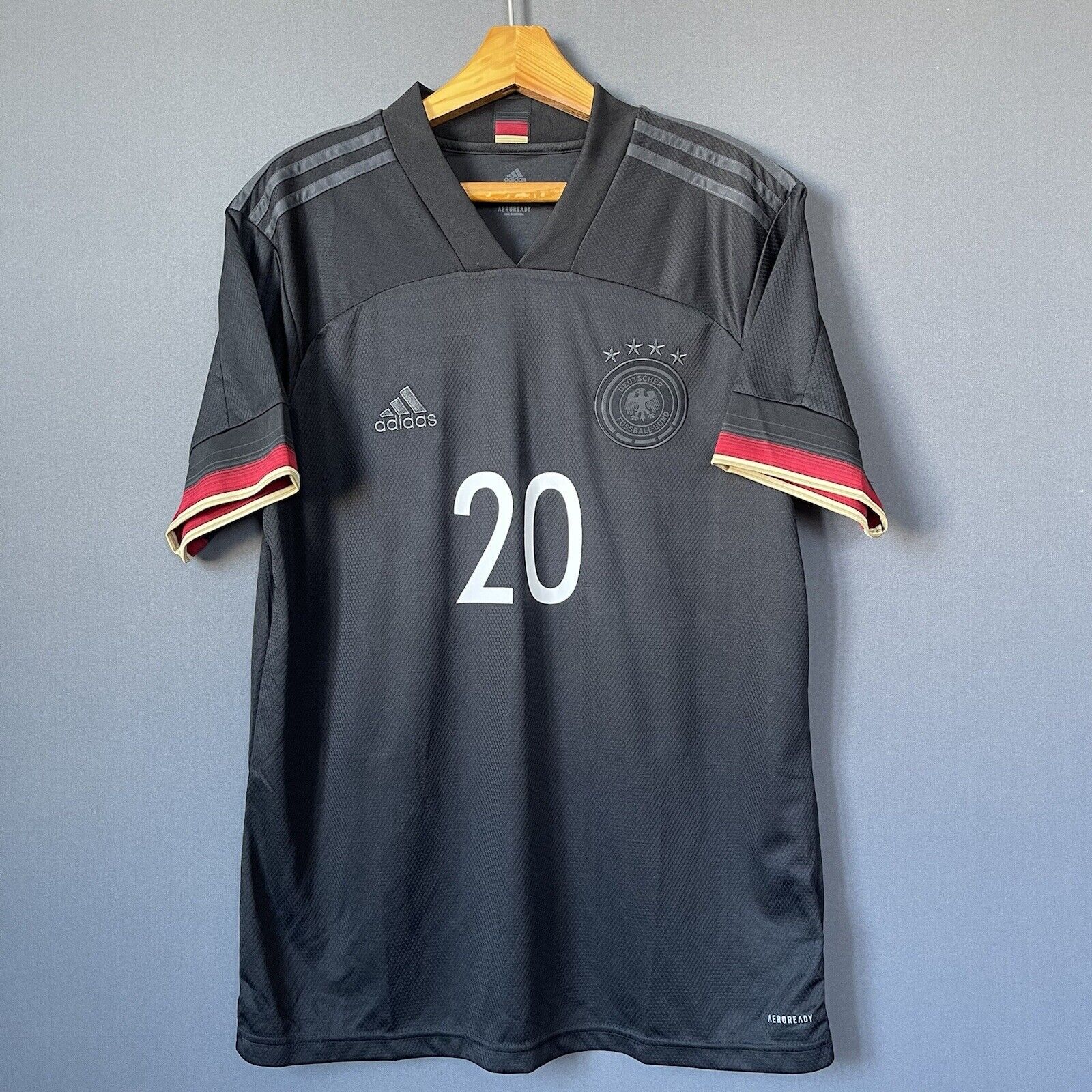 GNABRY GERMANY JERSEY 2021 AWAY LARGE MENS FOOTBALL SOCCER TRIKOT ADIDAS EH6117