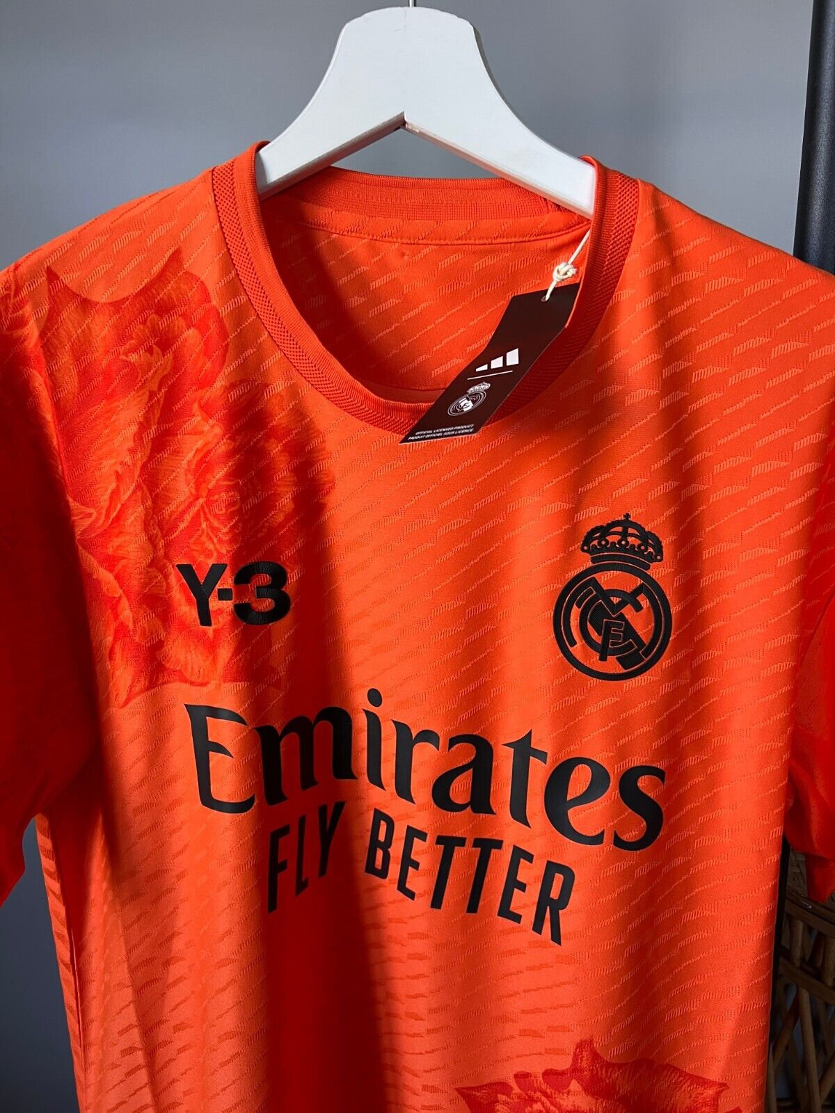 Real Madrid Jersey 23/24 4th Soccer Shirt Adidas Y-3 Limited Edition Mens Size S