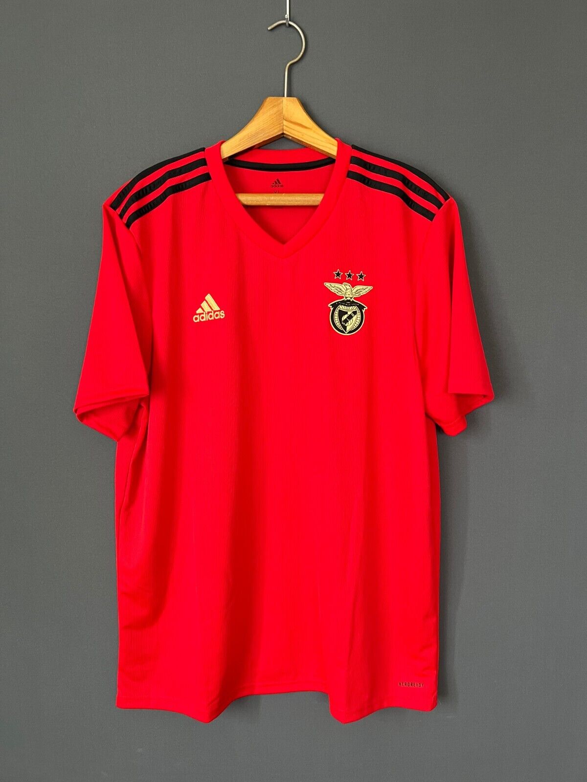 Benfica Jersey 2020/21 Home Size XL Mens Soccer Football Shirt GJ9537 Adidas