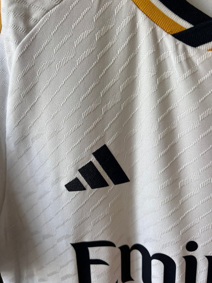 Real Madrid Jersey 23/24 Home Player Issue Soccer Shirt IA5139 Adidas Mens Sz M