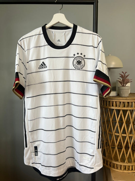 Germany Jersey 2020 Home Player Issue Football Shirt Adidas EH6104 Mens Size L