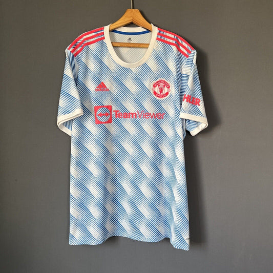 Manchester United Jersey 2021/22 Away XXXL Mens Adidas GM4621 Soccer Shirt