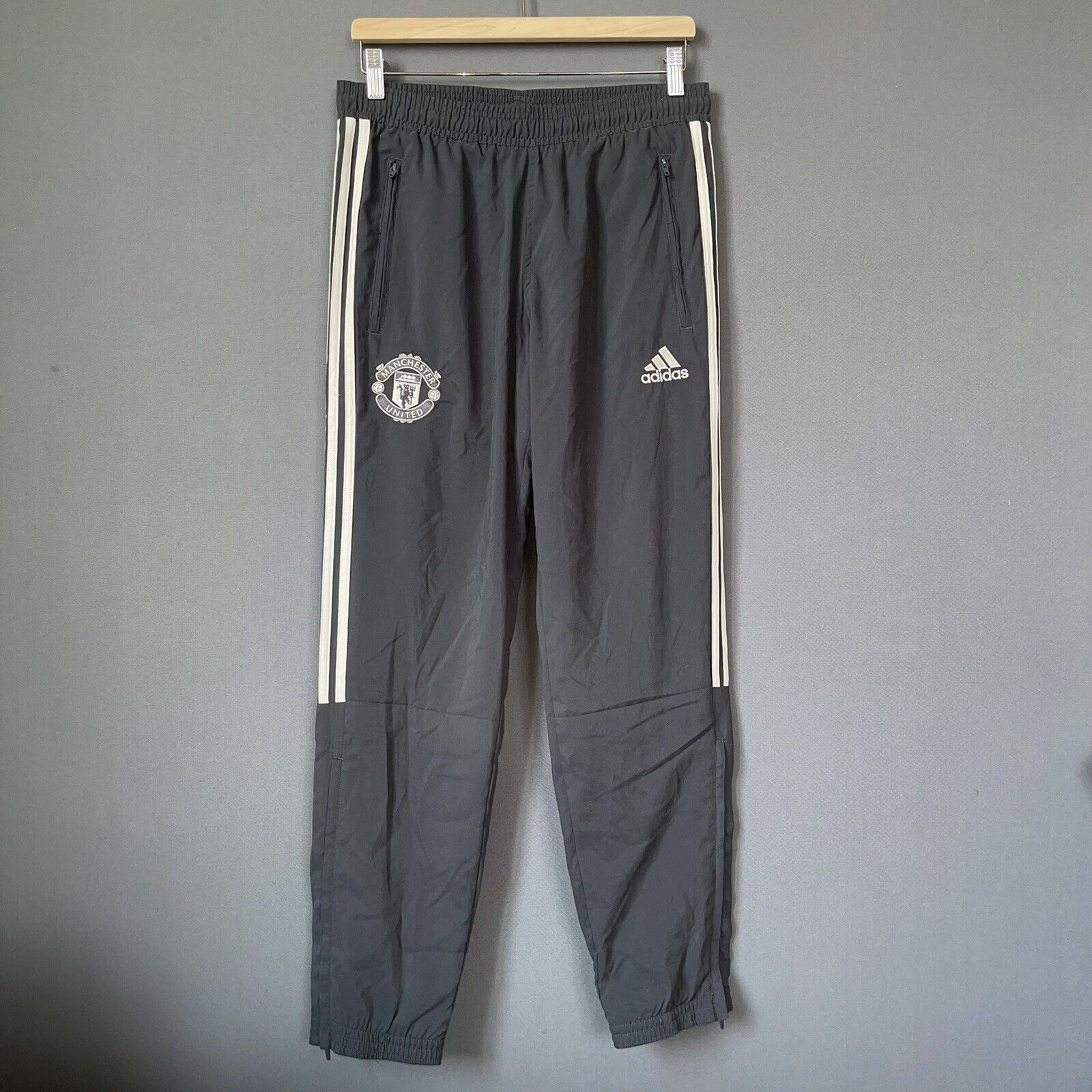 Manchester United Pants Size M Adult Mens Soccer Football Adidas [FR3855]