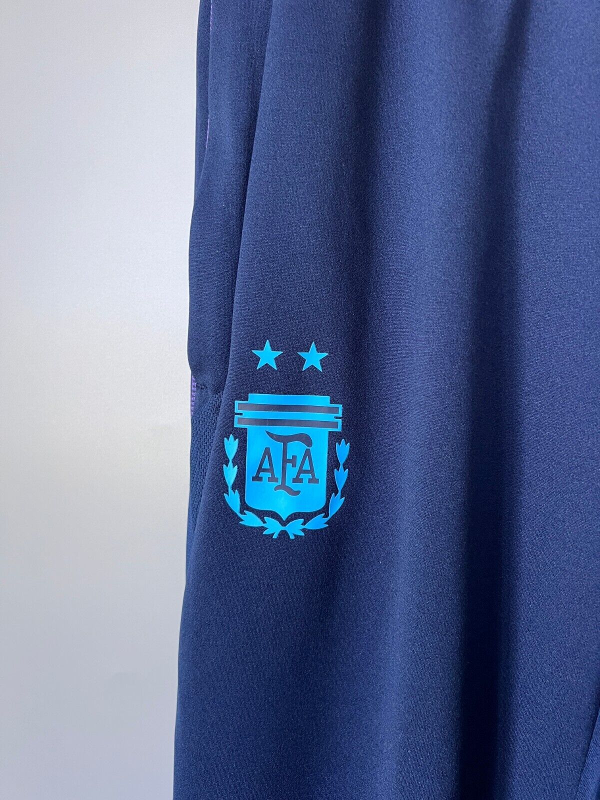 Argentina Tiro 23 Training Pants Blue Football Soccer Adidas HF3914 Mens Size M
