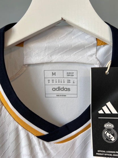 Real Madrid Jersey 23/24 Home Player Issue Soccer Shirt IA5139 Adidas Mens Sz M