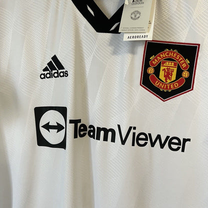 Sancho Manchester United Jersey 2023 Away Adidas H13880 Football Shirt Medium