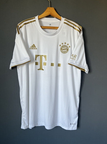 Gravenberch Bayern Munich Jersey 2022-2023 Away Mens Soccer Shirt Size XL Adidas