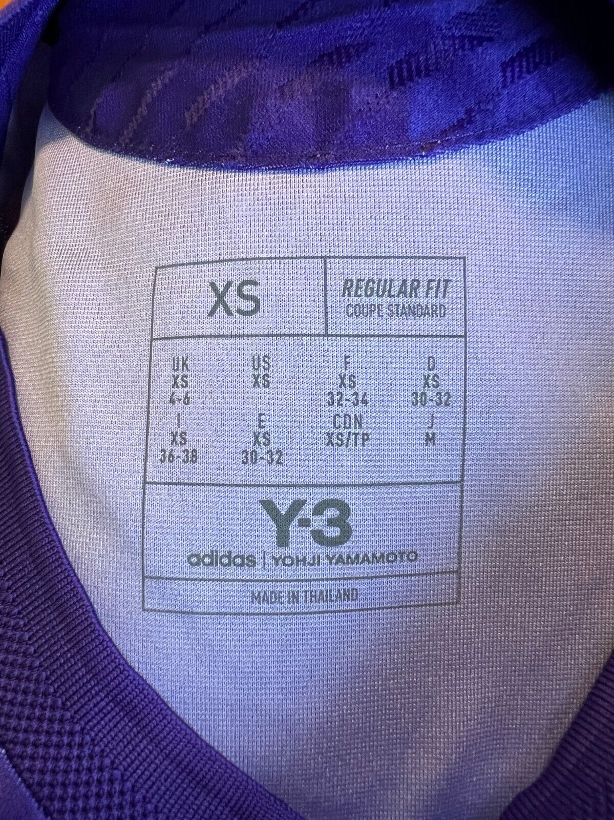 Real Madrid Jersey 23/24 Fourth Football Shirt IN4273 Adidas Y-3 Womens Sz XS