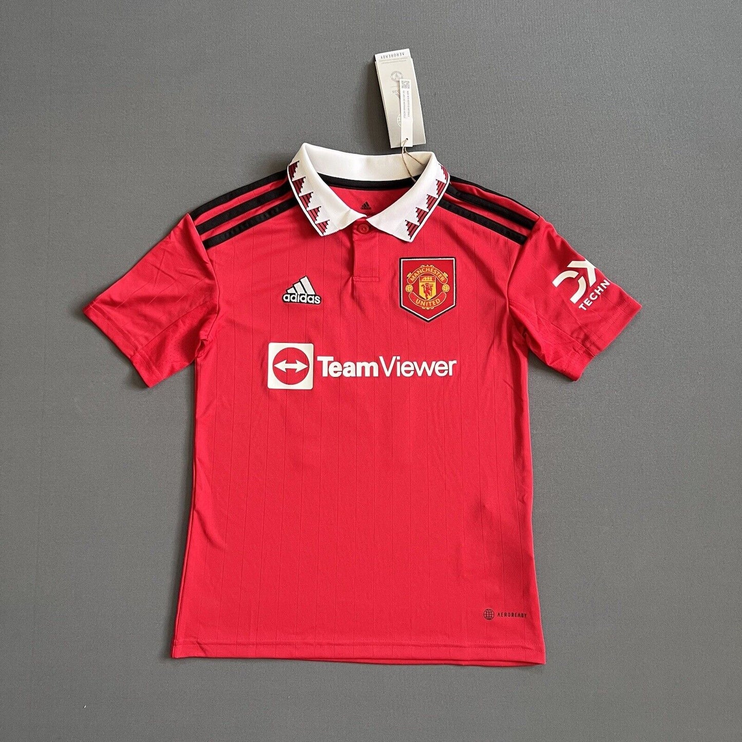 Eriksen Manchester United Jersey 22-23 Home Size S Boys Football Shirt Adidas