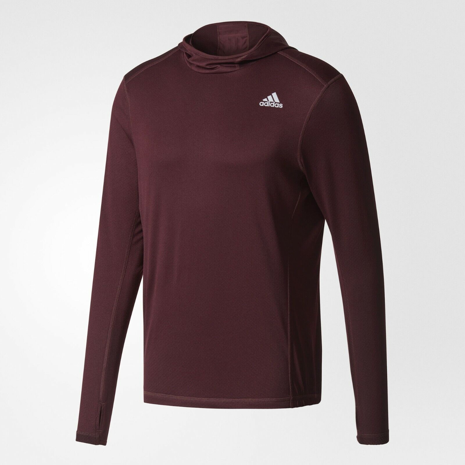New Adidas Men's Running RS C Clima Hoodie M Pullover Sweatshirt BP8030 Size M