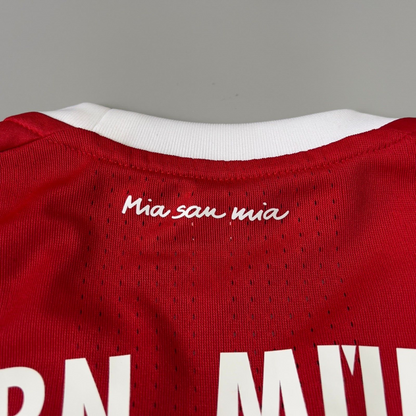 Bayern Munich Jersey 2017/18 Home Match Worn Mens Size 7 Football Shirt Adidas