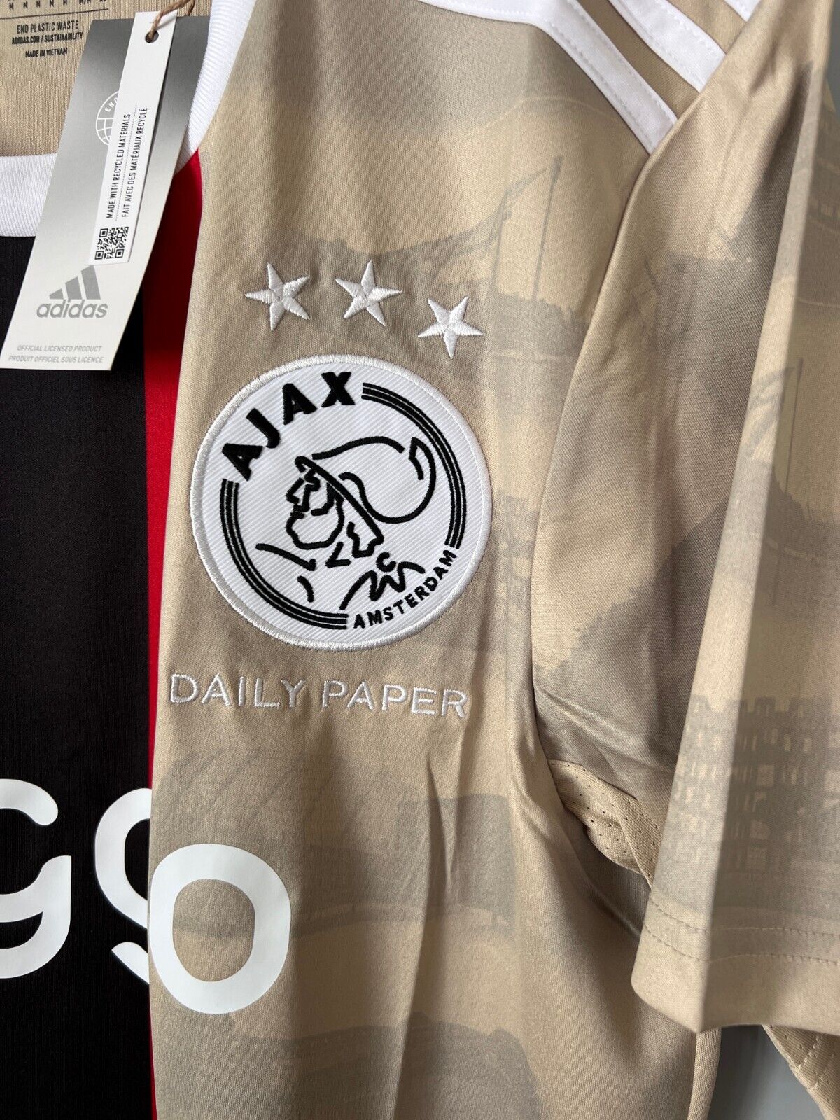 Ajax Amsterdam Jersey 22/23 Third Soccer Shirt Adidas HG1393 Mens Size M