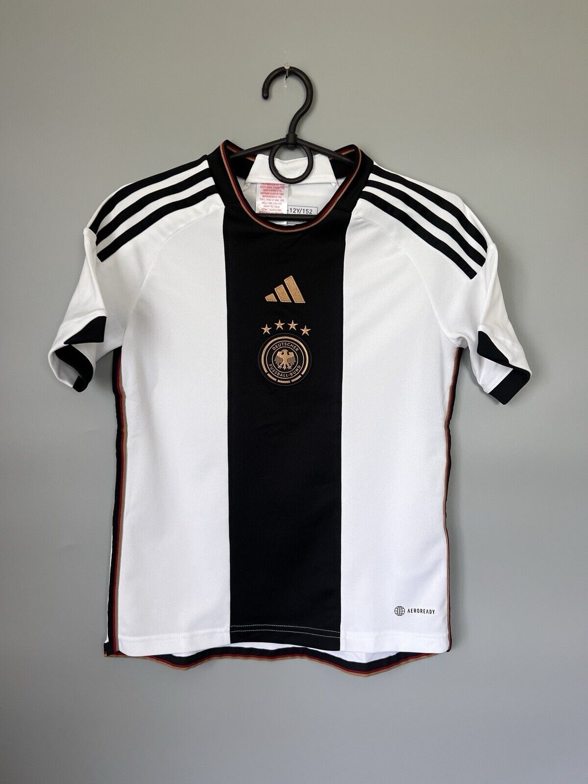 Germany Jersey 2023 Home Soccer Football Shirt Adidas HF1467 Boys Size M