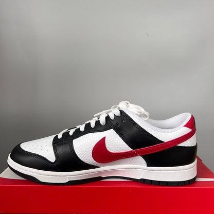 Nike Dunk Low Retro Red Swoosh Panda FB3354-001 Mens New